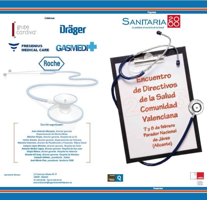 Encuentro de directivos de la Salud en Xàbia
