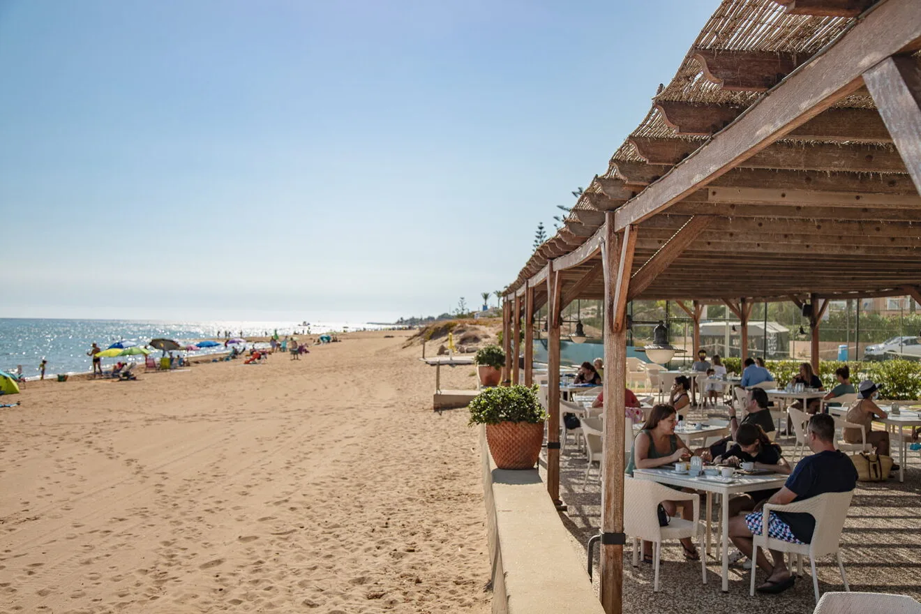 Restaurante en la playa Dénia - Hotel Los Ángeles
