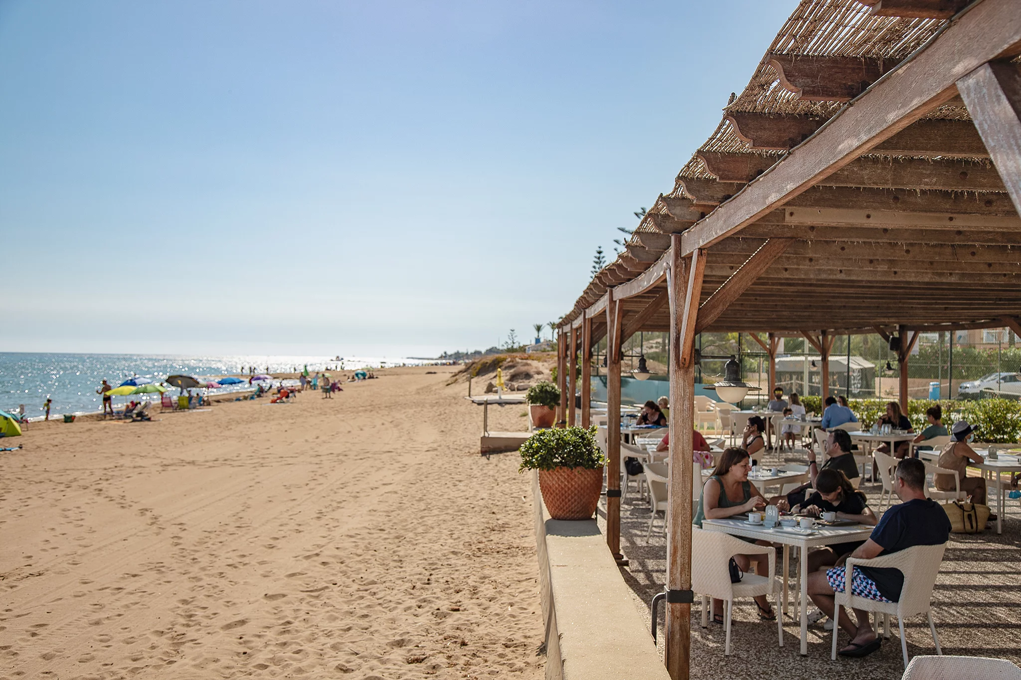 Restaurante en la playa Dénia – Hotel Los Ángeles