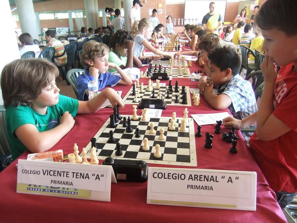 Niños ajedrez Xábia