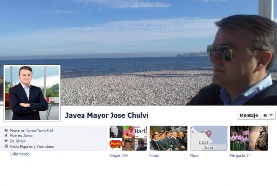 Perfil internacional en Facebook de José Chulvi