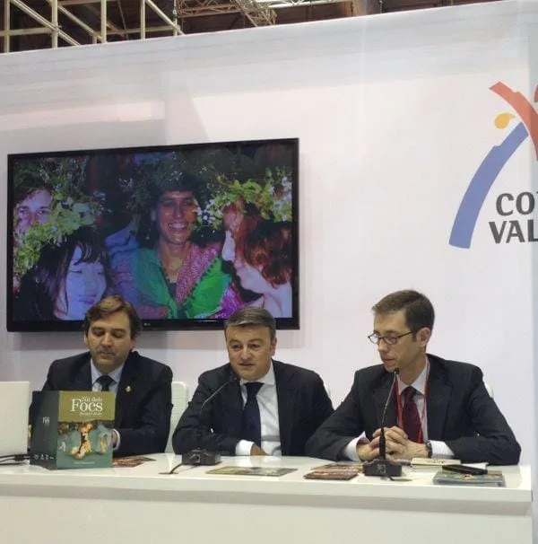 Presentación de la Nit dels Focs en Fitur