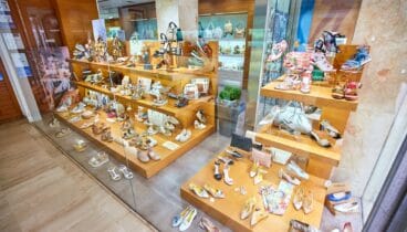 Escaparate de Calzados Ramón Marsal en Dénia