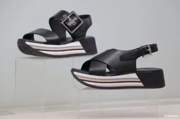 Sandalias negras Calzados Ramón Marsal