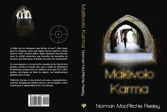 Presentación del libro Malévolo Karma en Jávea
