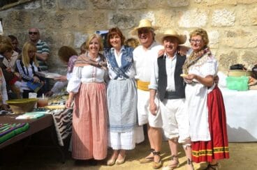 exhibicion amas de casa en la I Fira de Coques de Xàbia