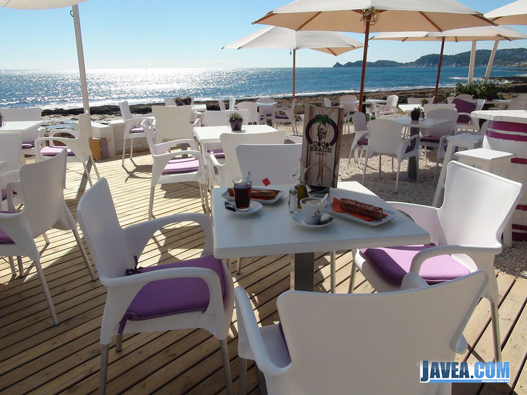 Coco Beach Javea, desayunos junto al mar