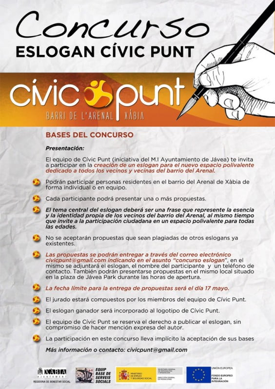 Concurso eslogan Civic Punt Jávea