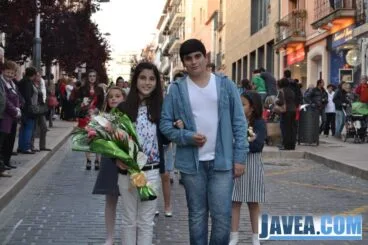 Ofrenda de flores a Jesús Nazareno Jávea 2013 27