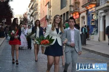Ofrenda de flores a Jesús Nazareno Jávea 2013 29