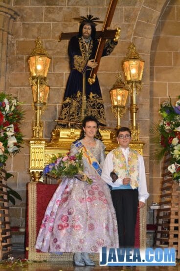 Ofrenda de flores a Jesús Nazareno Jávea 2013 64