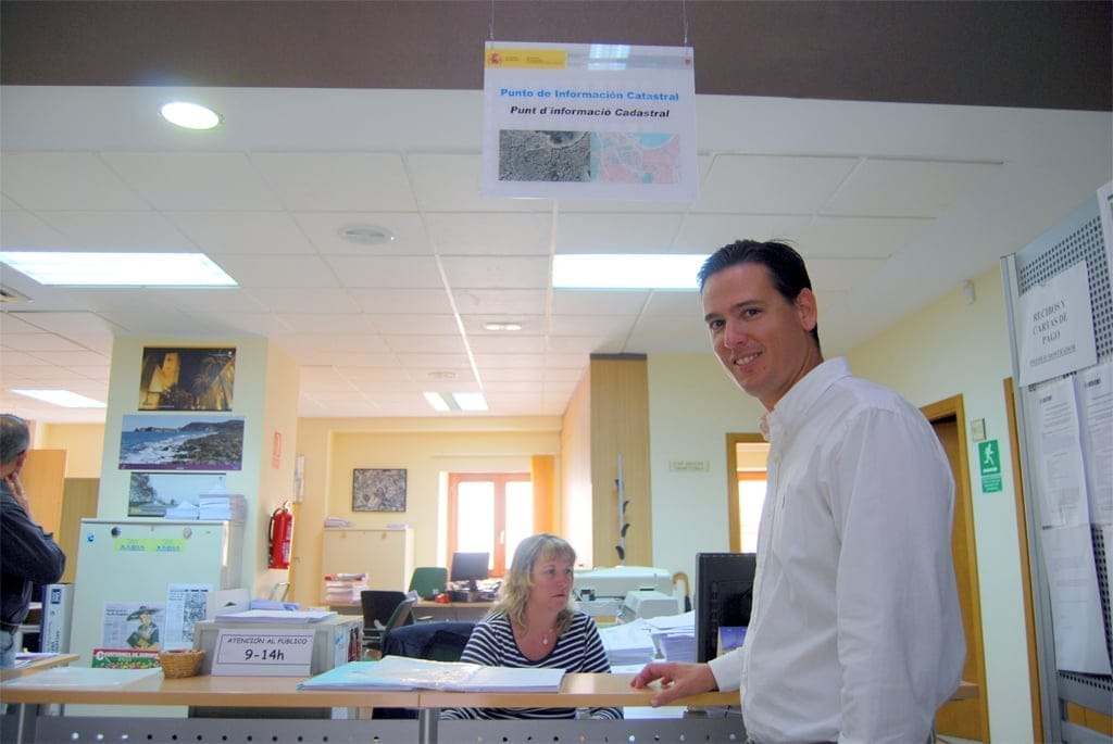 Punto de Información catastral en Jávea