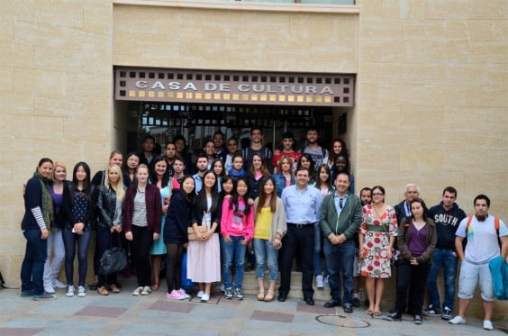 Visita de estudiantes de turismo a Xàbia