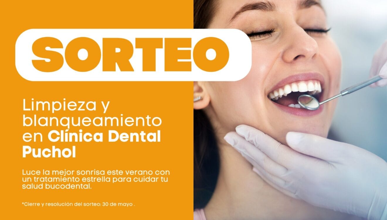 Clínica Dental Puchol sortea una limpieza y blanqueamiento para lucir sonrisa este verano
