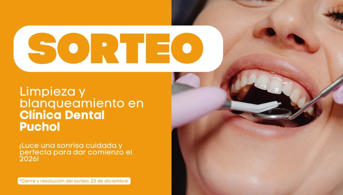 Sorteo Blanqueamiento 2026 Clínica Dental Puchol