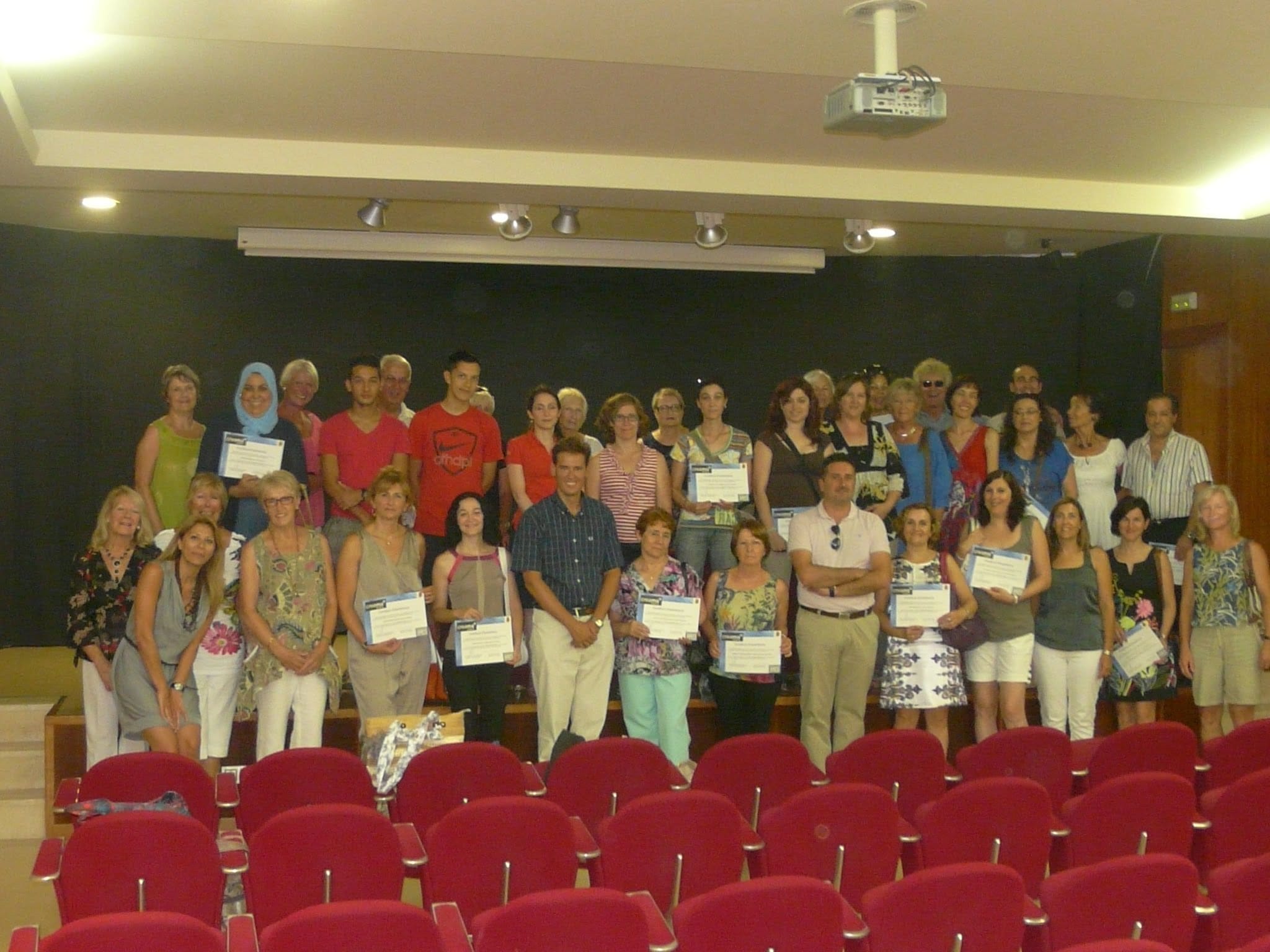 Creama clausura sus cursos de formación con la entrega de diplomas a 77 alumnos