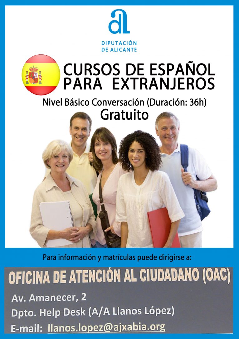 Help Desk Jávea ofrecerá a partir de septiembre un curso gratuito de español básico para extranjeros en la EPA