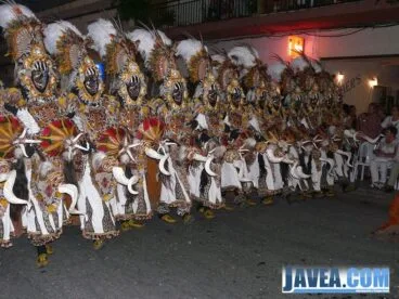 Moros y Cristianos Jávea 2013 Desfile gala domingo 21 julio 01