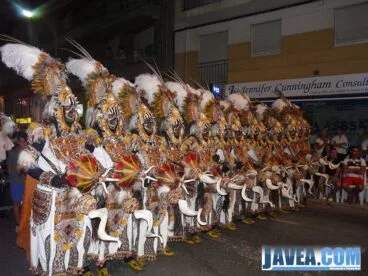 Moros y Cristianos Jávea 2013 Desfile gala domingo 21 julio 03