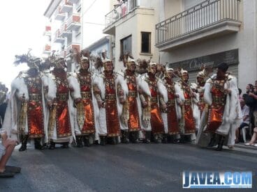 Moros y Cristianos Jávea 2013 Desfile gala domingo 21 julio 08