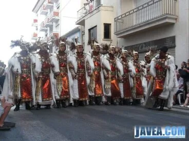 Moros y Cristianos Jávea 2013 Desfile gala domingo 21 julio 08