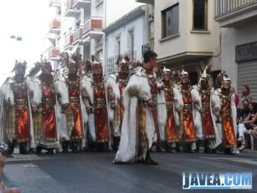 Moros y Cristianos Jávea 2013 Desfile gala domingo 21 julio 09