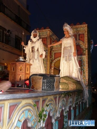 Moren en christenen Jávea 2013 Parade zaterdag 20 juli 02