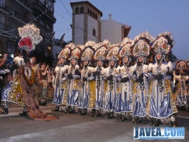 Moren en christenen Jávea 2013 Parade zaterdag 20 juli 06
