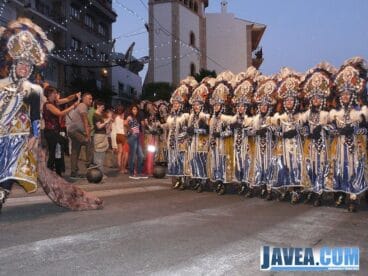 Moren en christenen Jávea 2013 Parade zaterdag 20 juli 08