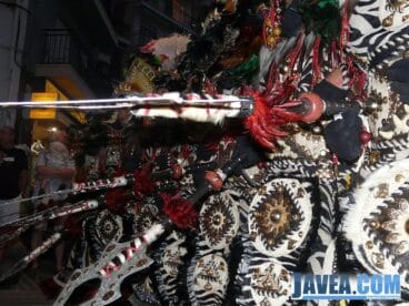 Moren en christenen Jávea 2013 Parade zaterdag 20 juli 10