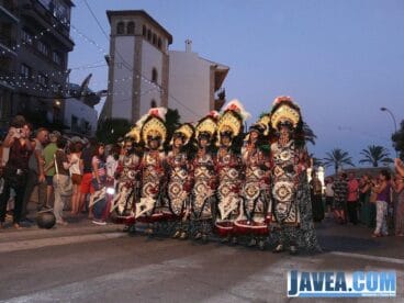 Moren en christenen Jávea 2013 Parade zaterdag 20 juli 11