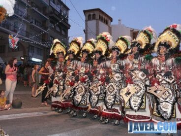 Moren en christenen Jávea 2013 Parade zaterdag 20 juli 12