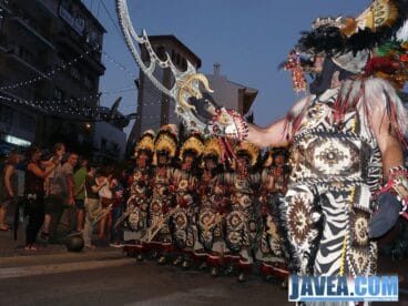 Moren en christenen Jávea 2013 Parade zaterdag 20 juli 13