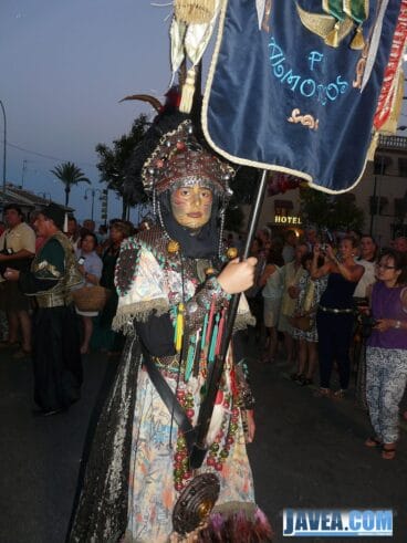 Moren en christenen Jávea 2013 Parade zaterdag 20 juli 19