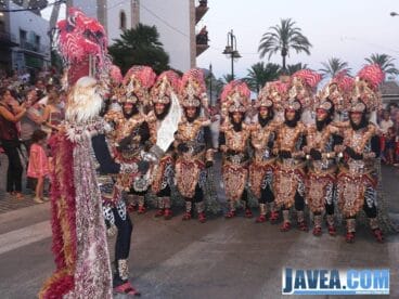Moren en christenen Jávea 2013 Parade zaterdag 20 juli 21