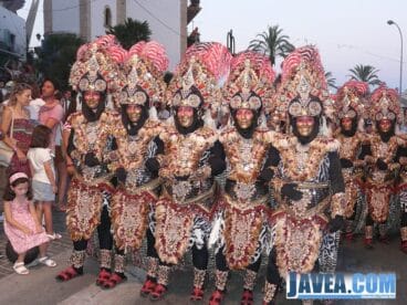 Moren en christenen Jávea 2013 Parade zaterdag 20 juli 22