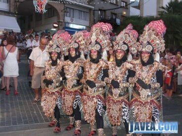 Moren en christenen Jávea 2013 Parade zaterdag 20 juli 23