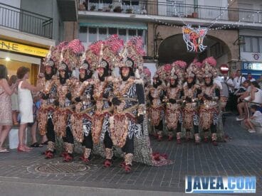Moren en christenen Jávea 2013 Parade zaterdag 20 juli 24