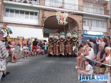 Moren en christenen Jávea 2013 Parade zaterdag 20 juli 30