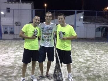 Camepones de 2ª Categoría Torneo Nocturno Pádel Jávea