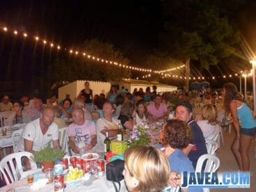 Cena de sobaquillo de las fiestas del Portichol 2013