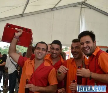 Miembros de la Peña Els Golosos