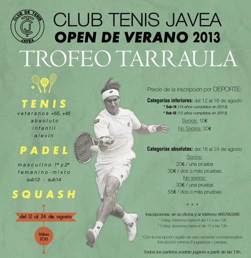 Open Verano Club Tenis Jávea