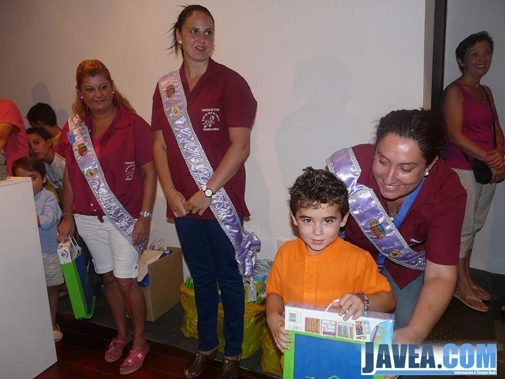 Uno de los pequeños ganadores de la categoría de 4 años
