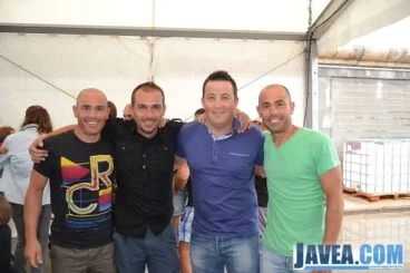 Vecinos de Jávea en la inauguración del baret dels bous