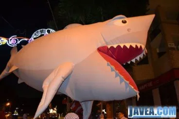 Animación marinera durante las carrozas
