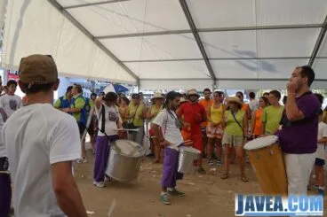 Día de las peñas con la batukada Bunpada