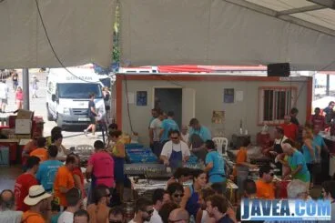 El baret dels bous durante la sesión de la mañana