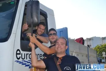 Miembros de Peña La Salpa y Peña La Comuna