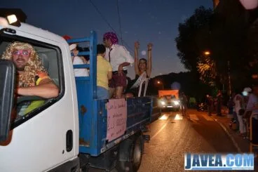 Peña Els Golosos en el desfile